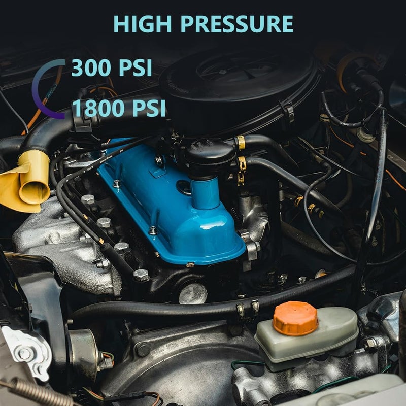 CHOIMOON 1/2 Transmission Oil Cooler Hose - 300 PSI Fuel Line Hose J1532 For Transmission Fluid, Oil, Coolant, Diesel, Hydraulic Fluid, Lubricant, Gas 20FT - Image 3